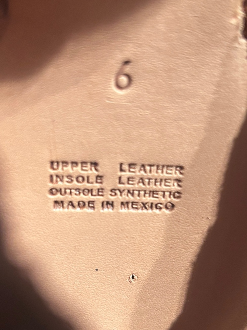 Women's Sayulita Flat Leather Sandal Huarache Size 6, COGNAC, Made in Mexico - Picture 7 of 9